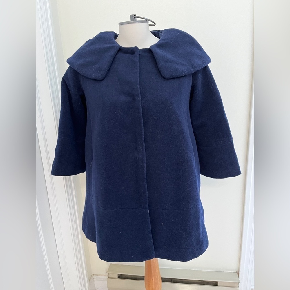 Pea coat quilted lining size small